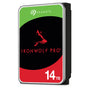 Seagate IronWolf Pro 14TB NAS Festplatte ST14000NE0008. Rechteckige, silberfarbene HDD. Für Network Attached Storage (NAS) Systeme optimiert. Bietet hohe Speicherkapazität für RAID-Systeme.