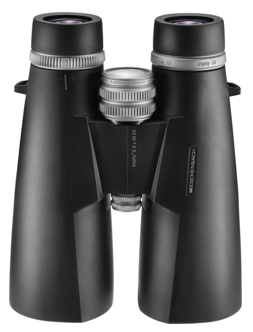 Eschenbach Optik Trophy D Dämmerungs-Fernglas 8x56, schwarzes, robustes Fernglas, optimiert für Beobachtung in der Dämmerung.