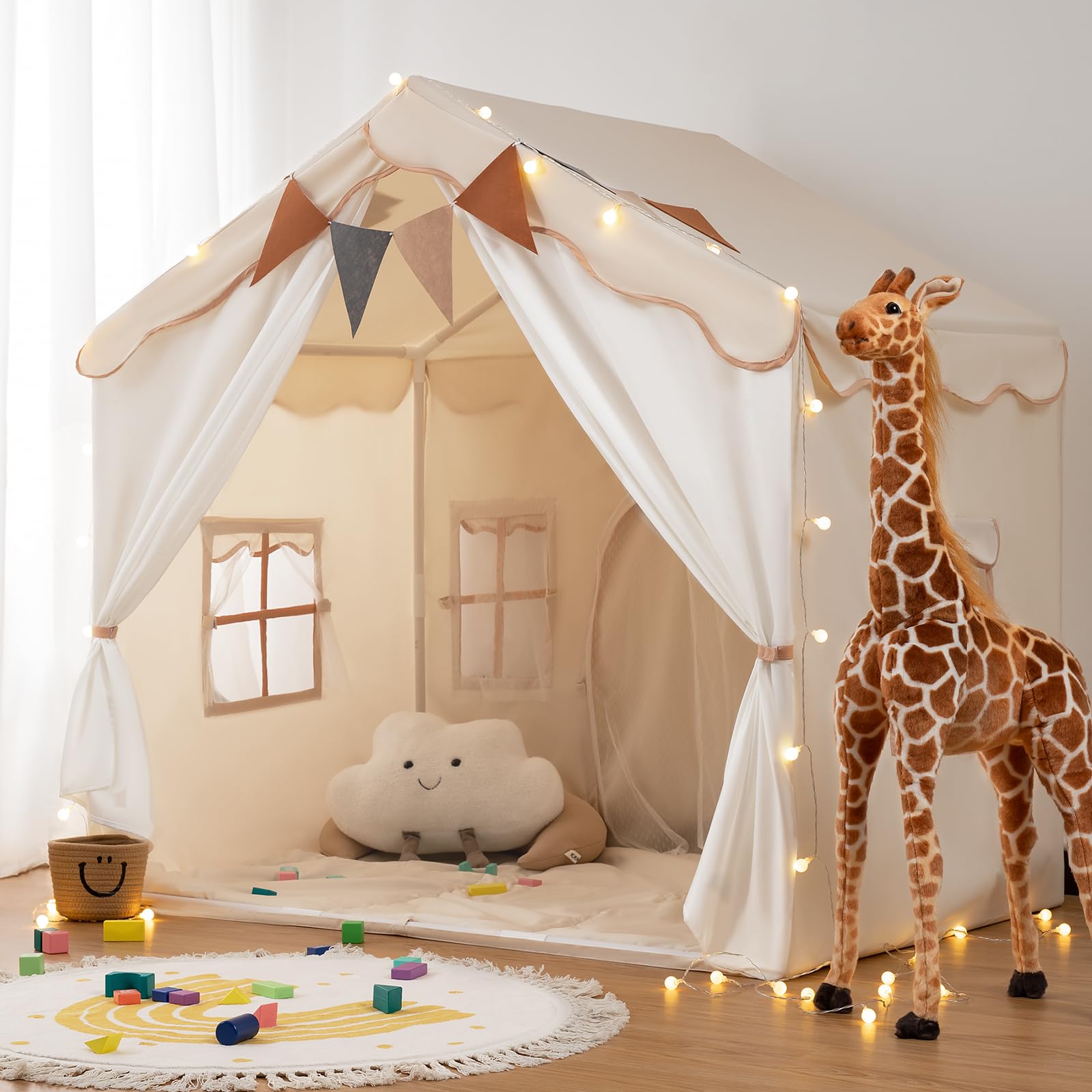 zelt spielhaus Kinderzelt 2-in-1: & Bettzelt Komplett-Set – Style:jumpsuit+armor Vertikalmarkise – Sonnenschutz & eyewear_type:Goggles