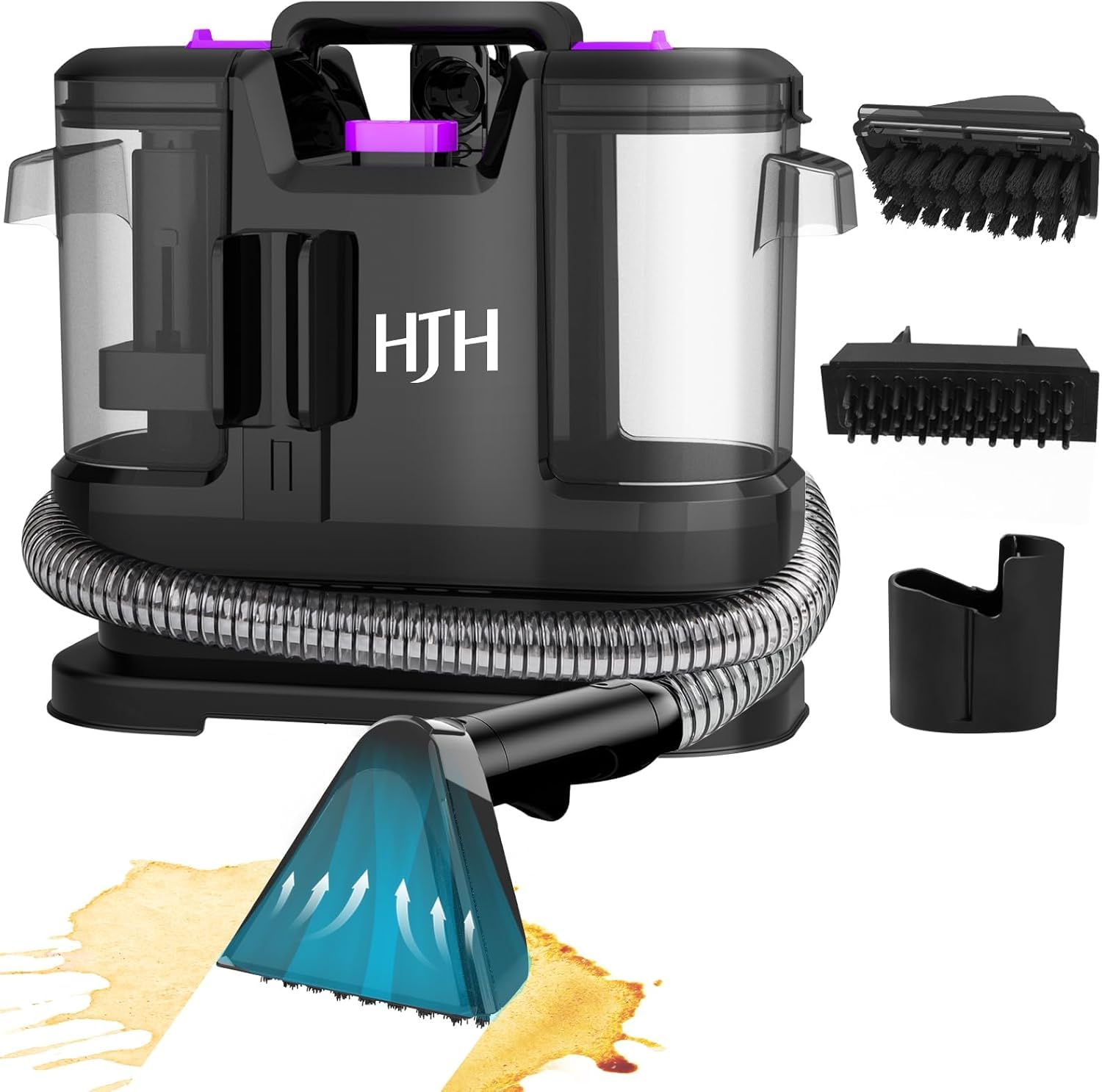 Hjh CleanTech Waschsauger Teppich- & Polsterreiniger –