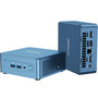 GEEKOM IT12 2025 Edition Mini PC - Intel i7-1280P 32GB 1TB SSD. Ein schwarzer, rechteckiger PC für Büro, Heim und Multimedia.