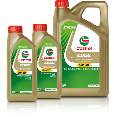 Castrol Edge Fluid Titanium Motoröl - 5W-30 LL 7 Liter