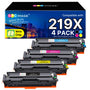 HP Color LaserJet Pro 219X Toner Set 4-farbig – Kompatibel mit Chip