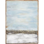Kare Design Acrylbild Abstract Horizon Grau/Gold 120x90cm: Acrylbild in Grau/Gold mit abstraktem Horizont. Zur Wandgestaltung.
