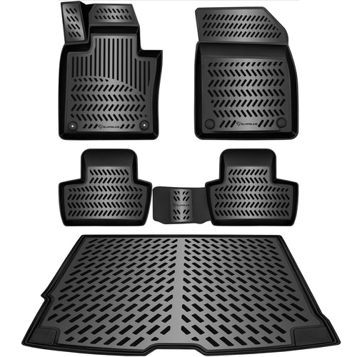 ELMASLINE Volvo XC60 3D Gummimatten & Kofferraumwanne Set 2017-2025