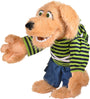 Living Puppets Bosse Plüsch Handspieltier Hund - 65cm. Ein 65cm großer Plüschhund, der als Handpuppe für Rollenspiele und Erzählungen dient.