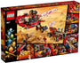 LEGO Ninjago Wüstensegler Abenteuer Bauset - 70677. Großes Modell eines Wüstenseglers in Braun- und Sandtönen. Zum Bauen eines Spielmodells für Ninjago-Abenteuer.