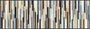 wash+dry Mikado Stripes nature Fussmatte 60x180 cm. Naturfarben mit Mikado-Streifen. Fängt Schmutz und Nässe am Eingang ab.