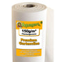 Aquagart Gartenvlies Unkrautschutz 150g/m² - 45m x 1m Weiss. Weißes, robustes Gartenvlies zum Schutz vor Unkraut in Beeten und unter Wegen.