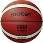 Molten B7G4500 Basketball - Orange/Ivory Grösse 7. Runder Ball in Orange und Elfenbein. Zum Spielen von Basketball.