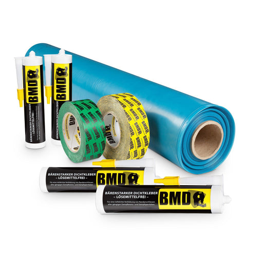 BMD Profi Dampfbremse Systempaket – 100m² inkl. Zubehör