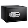 Amazon Basics Stahl-Heimtresor mit Digital-Schloss – 34L Schwarz. Schützt Wertsachen, Dokumente, Schmuck zuhause/Büro.