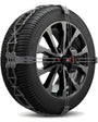 KÖNIG K-Summit K11 Aussenmontage Schneeketten. Metallketten verbessern Traktion auf Schnee/Eis für PKW & SUV.
