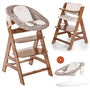 hauck Alpha+ Newborn Set 2in1 Bouncer Babyhochstuhl - Walnuss
