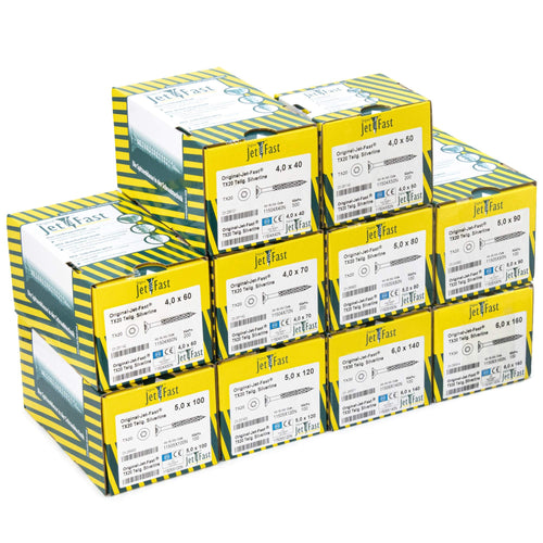 Jet-Fast Universalschrauben Set – Heimwerker Smart Set 1700 tlg.