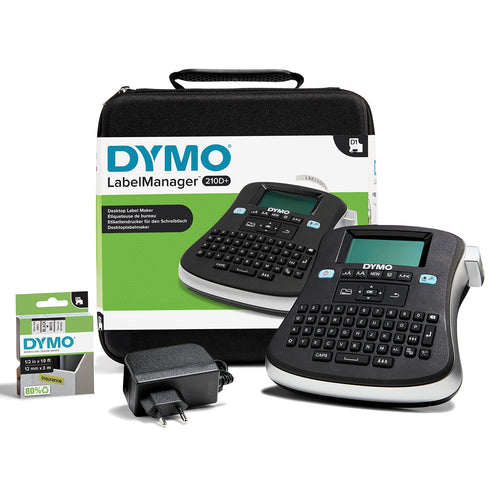 DYMO LabelManager 210D+ Beschriftungsgerät QWERTZ Koffer-Set