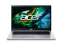 Acer Aspire 3 A317-54-79NV Laptop 17.3" - Silber. Rechteckiger, silberner Laptop für mobiles Arbeiten und Surfen.