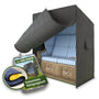 WALDNER Strandkorb Schutzhülle Oxford 600D - 135x105x175 cm Anthrazit