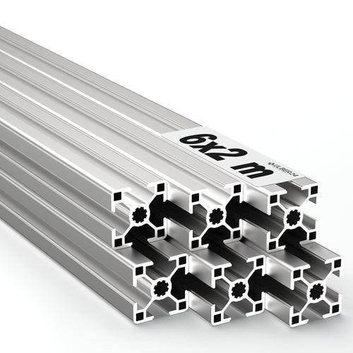 Ulber24 Aluprofil 30x30 Nut8 Typ-B - 12m Set