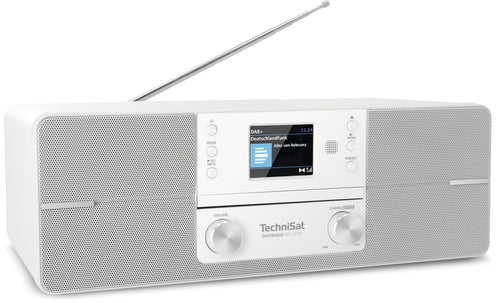 TechniSat Digitradio 371 CD BT Digitalradio Kompaktanlage - Weiss