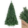 SALCAR Künstlicher Weihnachtsbaum 210 cm Kunsttannenbaum. Grüner, konischer Kunstbaum für die Weihnachtsdekoration.