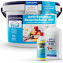 Plid® Anti Schimmel Renovierfarbe Innen Weiss 5L - Sanier-Set. Weißer 5L Eimer schützt Innenwände vor Schimmel.