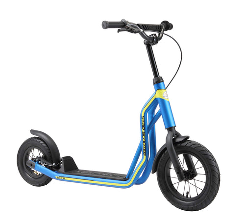STAR SCOOTER Mixed City Kinder Tretroller Luftreifen - Blau. Blauer Tretroller mit Luftreifen zum Fahren für Kinder in der Stadt.