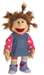 Living Puppets Ilselotte Keksberg Handpuppe – 65 cm. Weiche Stoffpuppe in menschlicher Form zum Rollenspiel und Erzählen.