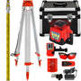 VEVOR Professional 360 Grad Rotationslaser 500m Rot Set