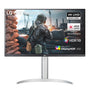 LG 27UP650P-W 4K UHD IPS HDR Monitor 27 Zoll – Weiss, flacher, weisser Bildschirm zur 4K UHD Bildanzeige.