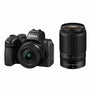 Nikon Z50II Kit Systemkamera - 16-50 + 50-250 DX Objektive: Kompakte Systemkamera mit zwei DX-Zoomobjektiven für digitale Bildaufnahme.