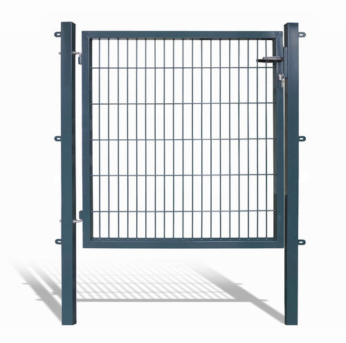 Koll Living Gartentor Stabmattenzaun 120x120cm Anthrazit