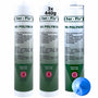 Ber-Fix MS Polymer Kleber Pool Abdichtung 3er Pack Pool-Blau 440g, drei blaue Kartuschen. Für Poolabdichtung und Verklebung.