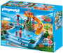 PLAYMOBIL 4858 Freibad mit Rutsche Spielset – Wasserspielzeug