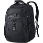 KROSER Laptop Rucksack Herren Business 18.4 Zoll Anti Diebstahl Schwarz