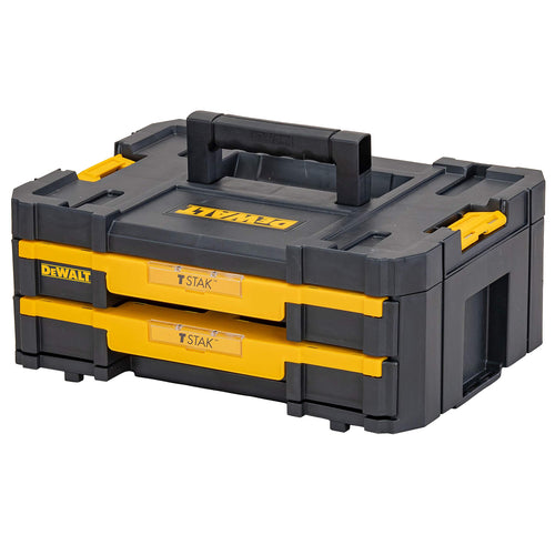Dewalt T STAK Werkzeugbox IV mit 2 Schubladen DWST1-70706
