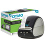 DYMO LabelWriter 550 Etikettendrucker, schwarzes Kompaktgerät. Thermodirekt druckt präzise Adress- & Versandetiketten.