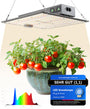 Plug & Grow LED Pflanzenlampe Vollspektrum mit Timer - 120W