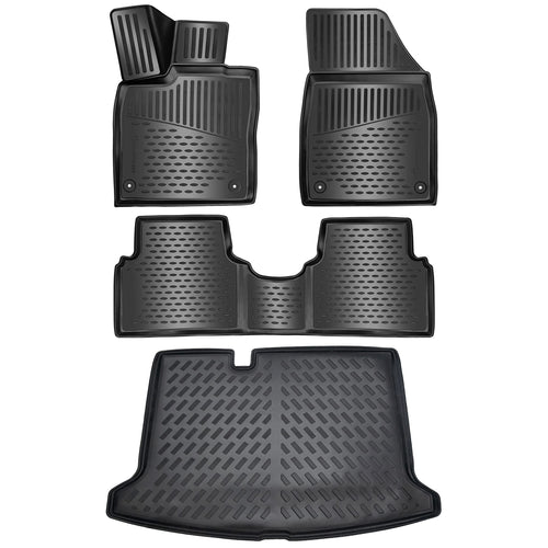 ELMASLINE Cupra Born 2021-25 3D Gummimatten Kofferraumwanne Standard