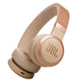 JBL Live 670 NC On-Ear Kopfhörer Noise Cancelling – Sandstein. Sandsteinfarbene On-Ear Kopfhörer zur aktiven Geräuschunterdrückung.