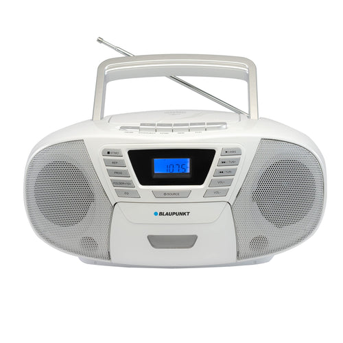 Blaupunkt B 120 Kinder CD Player Bluetooth Boombox - Weiss