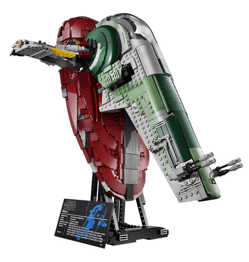 LEGO Star Wars Slave I UCS Sammlerstück – Raumschiff 75060. Dunkelgraues, asymmetrisches Sammlermodell zum Bauen und Ausstellen.