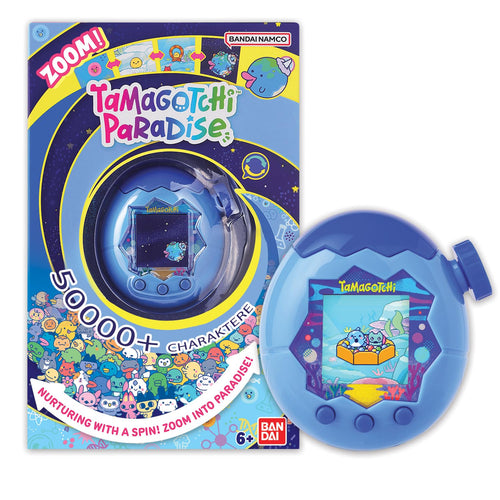 Bandai Tamagotchi Paradise Wasser Virtuelles Haustier Deutsch Blau