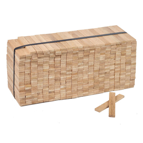 Klötzchenmann lose Bastelklötzchen - Eiche 22x8x160mm