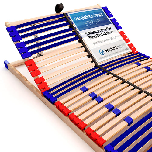 Vario Sleep Best 42 Buche Lattenrost – Schulterfräsung, 140x200cm