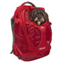 Kurgo G-Train Hunderucksack Rot – Für Haustiere bis 11 kg. Roter Tragerucksack zum Transport von Hunden beim Wandern.
