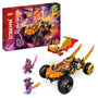 LEGO NINJAGO Coles Drachen Flitzer - Auto Spielzeug Set: Schwarzes und goldenes Spielzeugauto mit Drachenflügeln. Ermöglicht actionreiches Spielen durch Nachstellen von NINJAGO-Szenen.