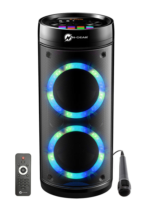 N-GEAR LPG26R Let's Go Party Bluetooth-Lautsprecher - Black. Kabellose Audiowiedergabe für Partys.