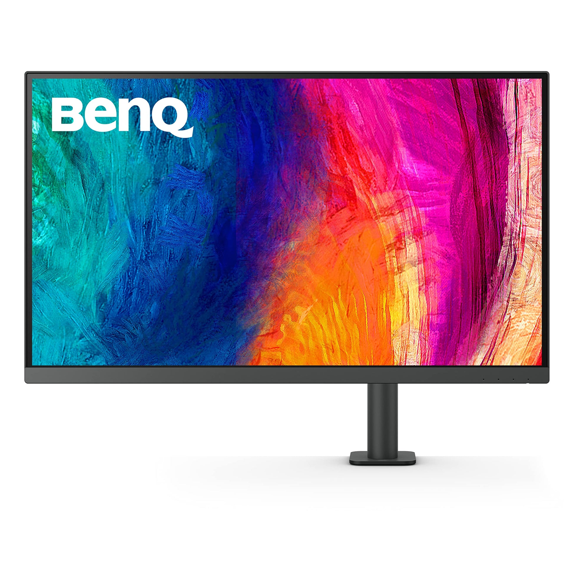 BenQ PD3205UA: 32 Zoll UHD Design Monitor mit Ergo-Arm. Stellt hochauflösende Grafiken für Designprojekte dar.