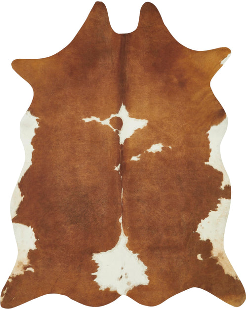 andiamo Amarillo Kunstfell Teppich - 125x155 cm Creme-braun